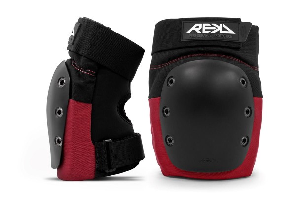 RKD620 REKD Knee Ramp Pads BlackRed Front and Side.jpg
