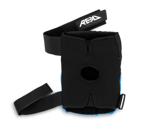 RKD620 REKD Knee Ramp Pads BlackBlue Back Unstrapped.jpg