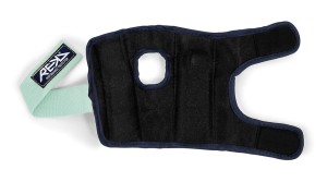 RKD600 REKD Heavy Duty Pad Set BlueMint Wrist Guards Back Unstrapped.jpg