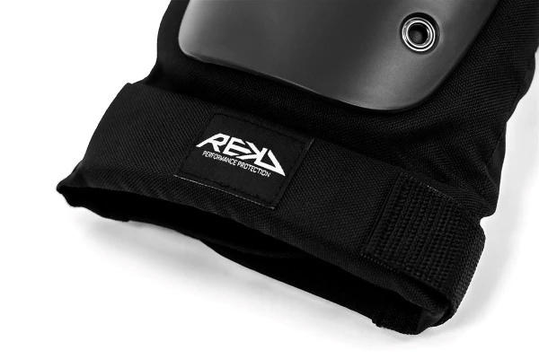 RKD650 REKD Pro Ramp Knee Pads Black Detail 2.jpg