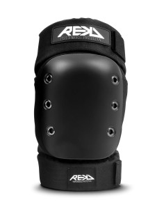 RKD650 REKD Pro Ramp Knee Pads Black Front.jpg