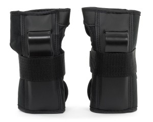RKD490 REKD Wrist Guards Black Set Rear.jpg
